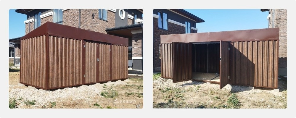 Хозблок SKOGGY с принтом "под дерево"