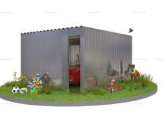 Дверь для автомобильного гаража Дверь для автомобильного гаража