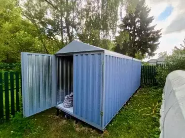 Блок-контейнер SKOGGY в д. Никифорово Блок-контейнер SKOGGY в д. Никифорово