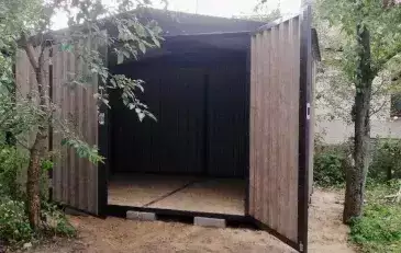 Гараж для хранения личных вещей в двойной расцветке в г. Ивантеевка, МО Гараж для хранения личных вещей в двойной расцветке в г. Ивантеевка, МО