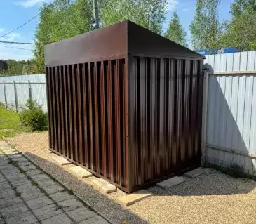 Хозблок для садовой техники по индивидуальным размерам в СНТ Аннино, Рузский р-н, МО Хозблок для садовой техники по индивидуальным размерам в СНТ Аннино, Рузский р-н, МО